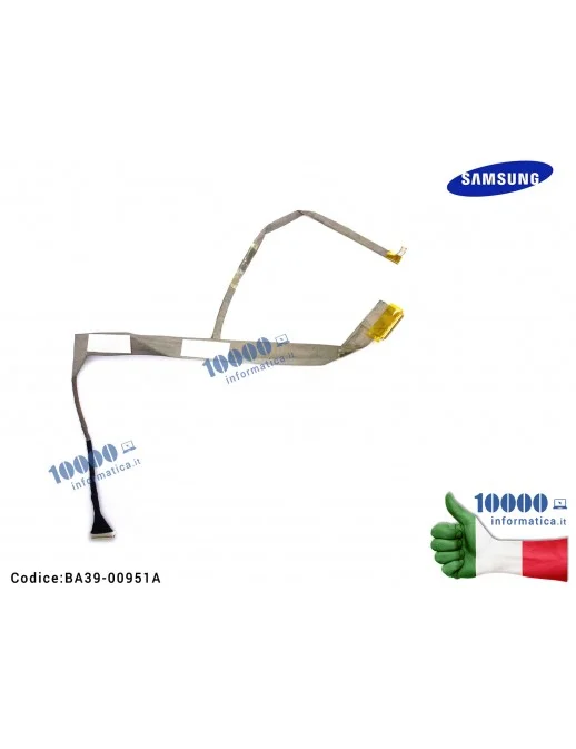 BA39-00951A Cavo Flat LCD SAMSUNG R528 R530 R538 R540 R580 R523 R525 BA39-00932A BA39-00951A