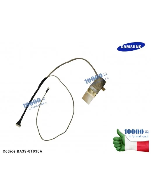 BA39-01030A Cavo Flat LCD SAMSUNG RV511 RV515 NP-RV511 NP-RV515 BA39-01030A
