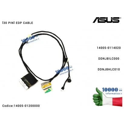 Cavo Flat LCD ASUS [30 PIN] N56JN N56JR N56JK G56JK EDP CABLE DDNJ8ILC000 DDNJ8HLC010 14005-0114020