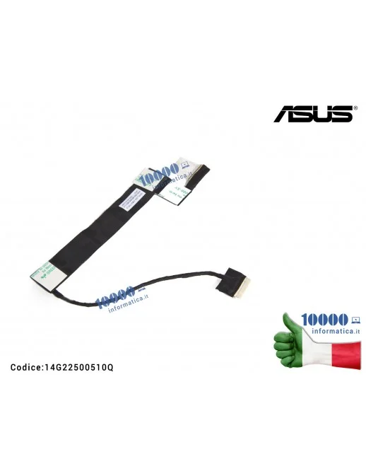 14G22500510Q Cavo Flat LCD ASUS Eee PC 1001PX 1422-00TJ000 1414-00TJ000 1001PQD 1001PXD 1005PXD R101 R101D R101X R105D