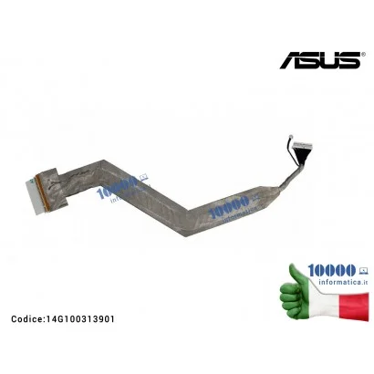 14G100313901 Cavo Flat LCD ASUS F50 F50GX F50Q F50Z F50SL F50SV X61 F50GX 15.6" (30 Pin)