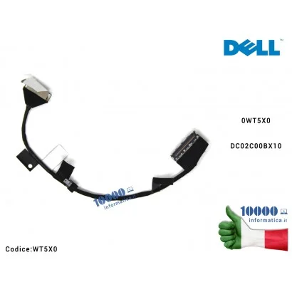 WT5X0 Cavo Flat LCD DELL XPS 13 9350 9360 0WT5X0 DC02C00BX10