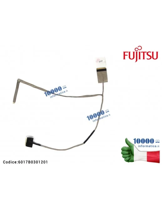 6017B0301201 Cavo Flat LCD FUJITSU LifeBook LH531 531 6017B0301201