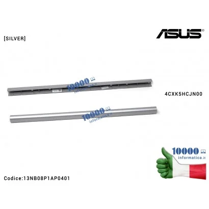 13NB08P1AP0401 Copri Cerniere Coperchio ASUS K501L K501LB K501LX [SILVER] LCD HINGECAP 4CXK5HCJN00