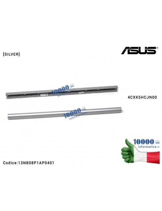 13NB08P1AP0401 Copri Cerniere Coperchio ASUS K501L K501LB K501LX [SILVER] LCD HINGECAP 4CXK5HCJN00