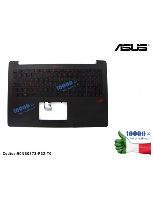 90NB0873-R32IT0 Tastiera Italiana Completa di Top Case Superiore ASUS (NERO) ROG ZenBook Pro UX501 UX501J UX501JW ROG G501J G...