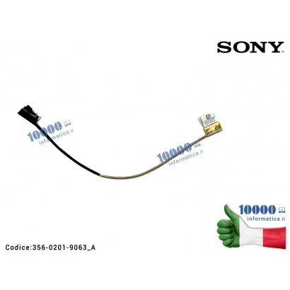 356-0201-9063_A Cavo Flat LCD SONY SVS15 SVS151 SVS15118ECW SVS1512 SVS1513 V130 356-0201-9063-A