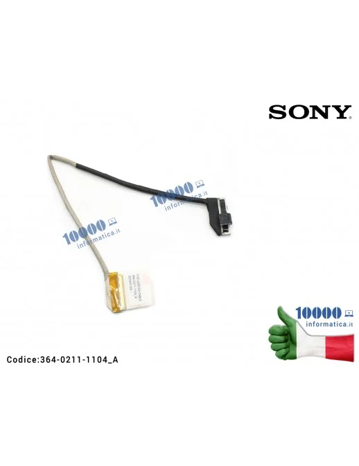 364-0211-1104_A Cavo Flat LCD SONY SVS131 SVS13 V120 LVDS 2CH CABLE 364-0211-1104_A SVS13A100C SVS13118ECW SSVS131A11T 364-02...