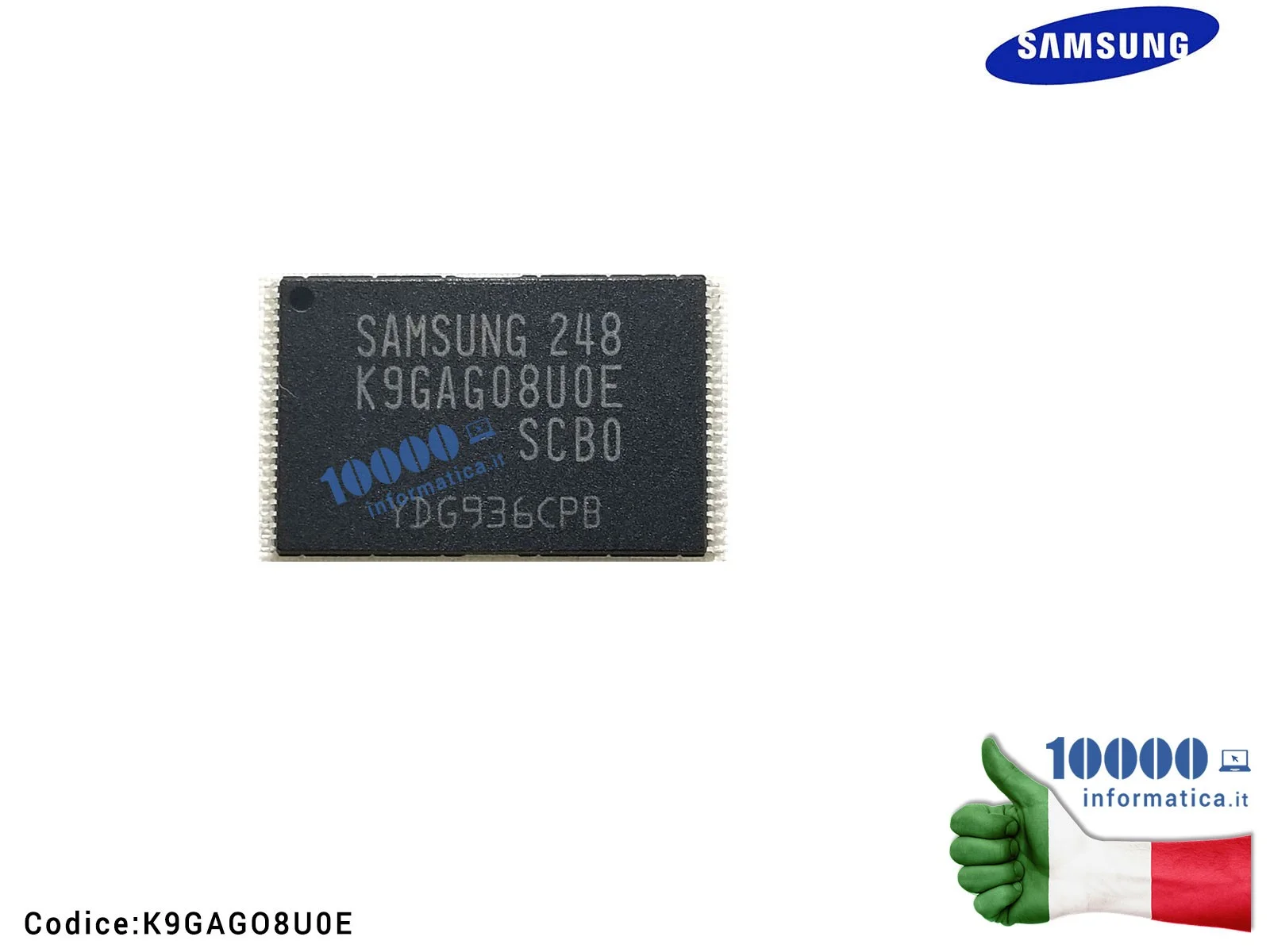 K9GAGO8U0E IC Chip SAMSUNG K9GAG08 K9GAGO8U0E SC80 K9GAG08U0ESCB0 K9GAG08UOE SCBO K9GAG08U0E-SCB0 TSOP48