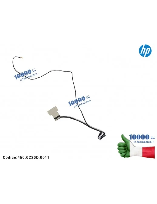450.0C20D.0011 Cavo Flat LCD HP Pavilion X360 14-BA 14M-BA 14M-BA013DX 14M-BA015DX 14-BA007CA