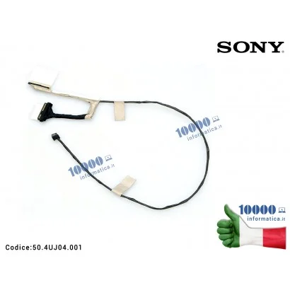 50.4UJ04.001 Cavo Flat LCD SONY SVT13 SVT131 SVT131A11T SVT13117ECS SVT131100 50.4UJ04.001 Z30UUL