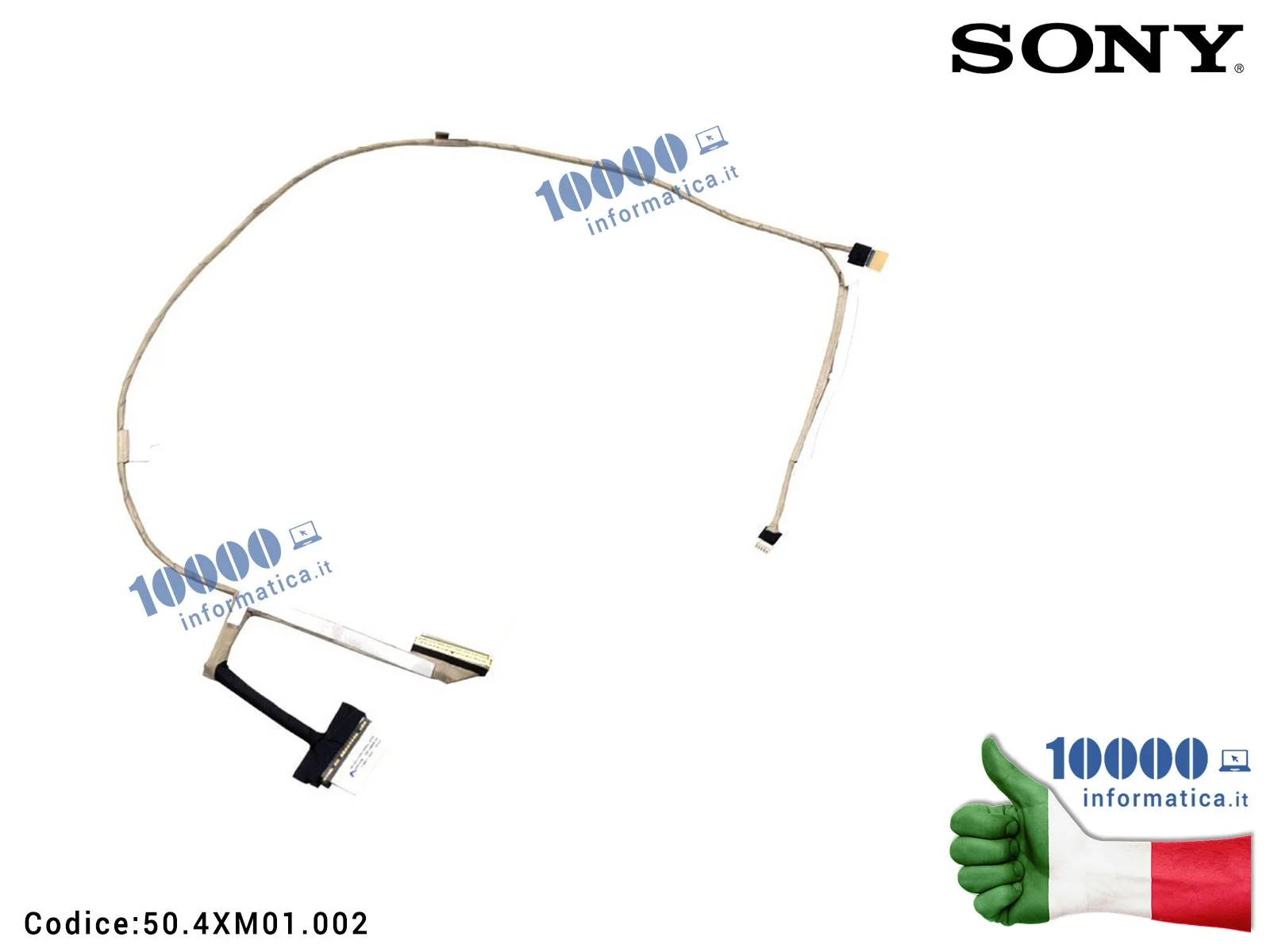 50.4XM01.002 Cavo Flat LCD SONY SVT131 SVT131A11M Z31UL SVT13134CXS (MODELLO TOUCH SCREEN) 50.4XM01.002