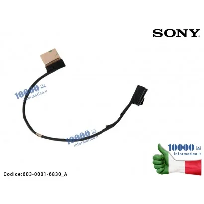 603-0001-6830_A Cavo Flat LCD SONY VAIO VPC-CA VPCCA17EC PCG-61712T VPCCA-112T 603-0001-6830_A