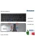 25213683 Tastiera Italiana LENOVO IdeaPad Z510 G500 G505S S500 Flex 15 (FRAME GRIGIO) [RETROILLUMINATA]