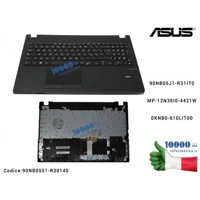 90NB0551-R30140 Tastiera Italiana Completa di Top Case Superiore ASUS ASUSPRO PU551LA PU551LD 90NB05J1-R31IT0 MP-12N36I0-4421...