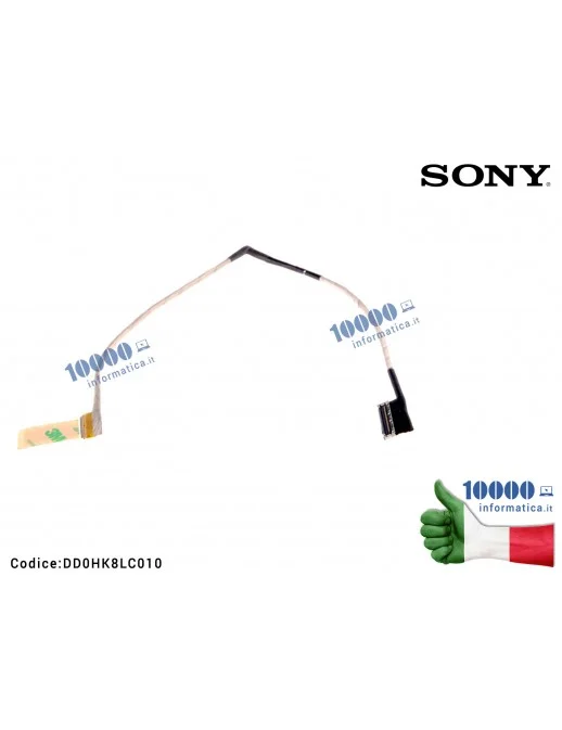 DD0HK8LC010 Cavo Flat LCD SONY SVF142A23T 142A24T 142A25T 142A29T SVF142 DD0HK8LC010
