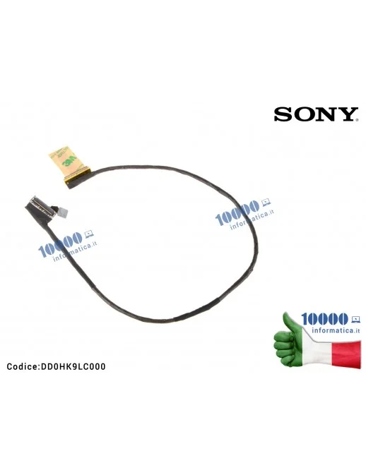 DD0HK9LC000 Cavo Flat LCD SONY SVF152 SVF152C29M SVF1521Q1EB SVF1521A1EW DD0HK9LC000 DD0HK9LC010 DD0HK9LC020