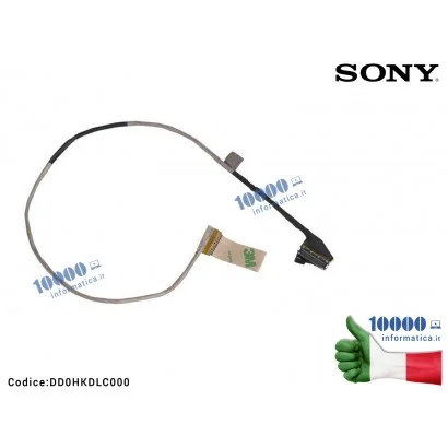 DD0HKDLC000 Cavo Flat LCD SONY SVF153 SVF153A1RT SVF153A1QT SVF15314SCW (per connettore EDP) DD0HKDLC000
