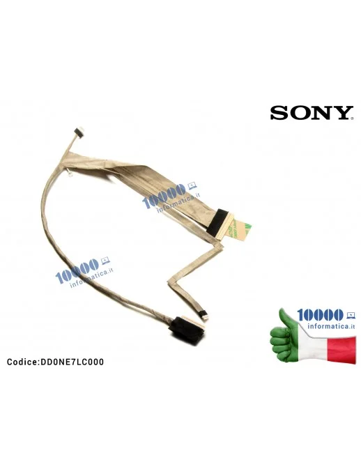 DD0NE7LC000 Cavo Flat LCD SONY VPC-EE Modello LCD DD0NE7LC000