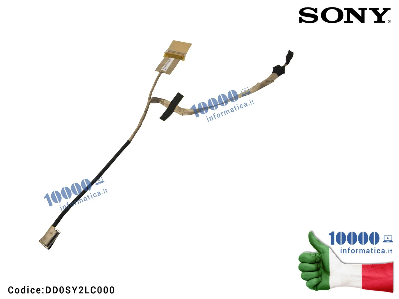 DD0SY2LC000 Cavo Flat LCD SONY VPCW115 W11 W21 W119 W217 W218JC DD0SY2LC000