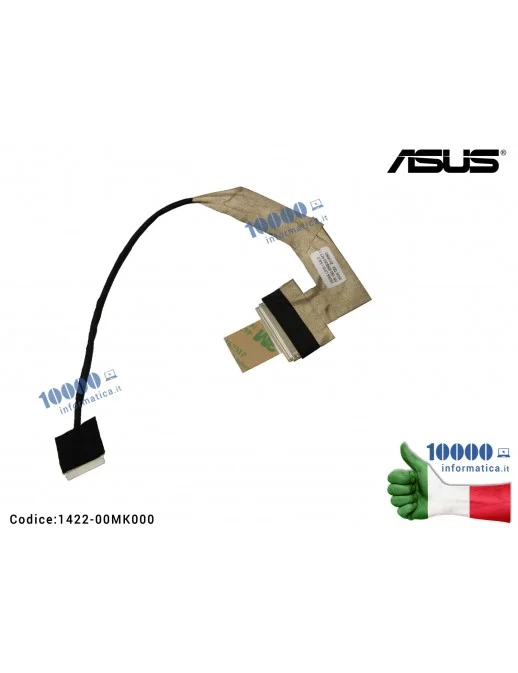 1422-00MK000 Cavo Flat LCD ASUS Eee PC 1005 1005HA 1422-00MK000 1001P 1001PXB 1001PXD 1005HAB 1005HAG 1015PN 1015T R105 R105D...