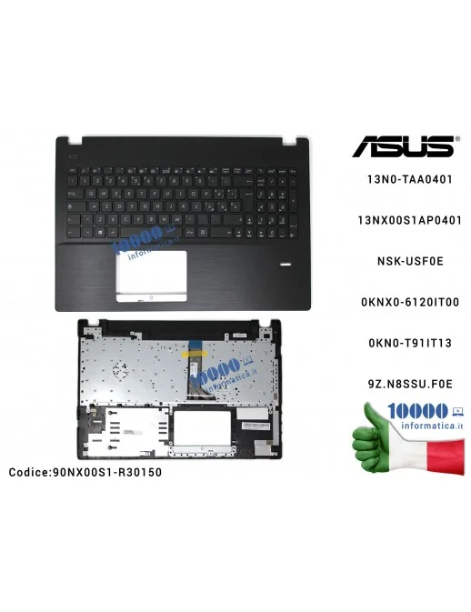 90NX00S1-R30150 Tastiera Italiana Completa di Top Case Superiore ASUS ASUSPRO ESSENTIAL P2530U P2530UA P553UA P553UJ P553U P5...