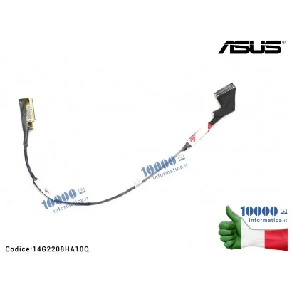 14G2208HA10Q Cavo Flat LCD ASUS Eee PC 1008HA 1008HAG 1008PGO 1422-00NR000