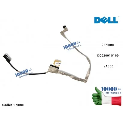 FNH0H Cavo Flat LCD DELL Alienware 17 R1 M17X R5 R6 P18E 17X 0FNH0H DC02001O100 VAS00 0FNH0H CN-0FNH0H