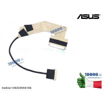 14G2235HA10G Cavo Flat LCD ASUS Eee PC 1005P 1001PQ 1005HE 1015PEB 14G2235HA10G 1001P 1001PXB 1001PXD 1005HAB 1005HAG 1015PN ...