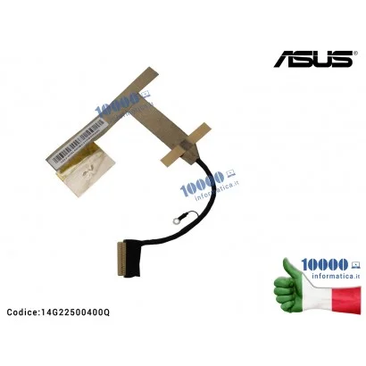 14G22500400Q Cavo Flat LCD ASUS Eee PC 1215 1215P 1215N 12" LED 1422-00SF000 1422-00MN000 1422-00SL000 1215B 1215BT 1215T R251B