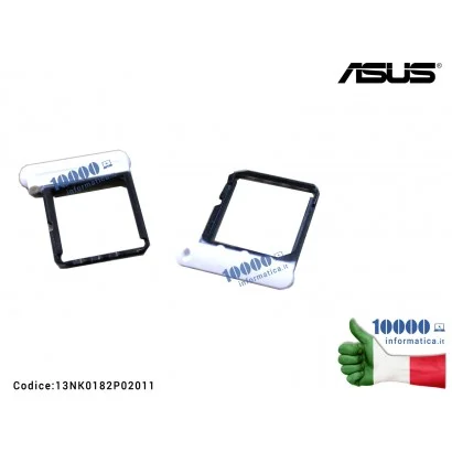 13NK0182P02011 Carrello SIM Tray ASUS K018 Transformer Pad TF103CG [BIANCO]