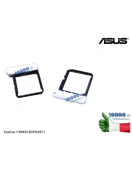 13NK0182P02011 Carrello SIM Tray ASUS K018 Transformer Pad TF103CG [BIANCO]