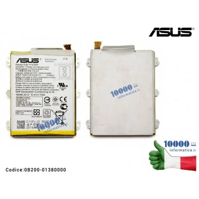 0B200-01380000 Batteria C11P1423 ASUS ZenFone 2 ZE500CL (Z00D) ZenFone 2E U500 [3,8V 9,5Wh 2500mAh] 0B200-01380000