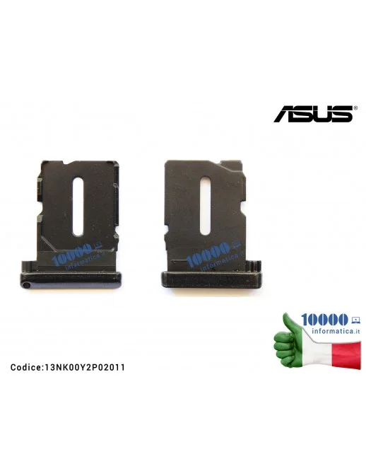 13NK00Y2P02011 Carrello SIM Tray ASUS ME372CL ME373CL FonePad 7 [NERO]
