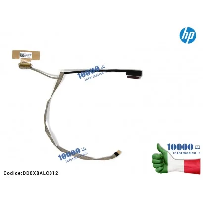 DD0X8ALC012 Cavo Flat LCD HP ProBook 430 G5 431 G5 435 G5 436 G5 DD0X8ALC012
