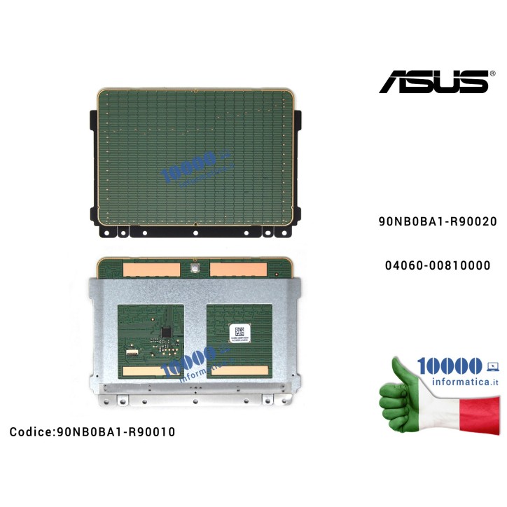 Touchpad Trackpad Mouse ASUS ZenBook Flip UX360CA UX360CAK Q324CA 04060-00810000 90NB0BA1-R90020