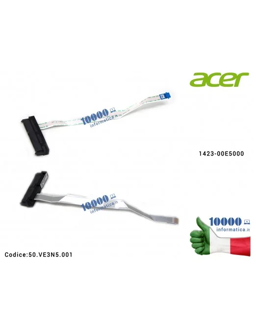 50.VE3N5.001 Cavo Hard Disk HDD ACER TravelMate TMP2510-M P2510-M TMP459-G2-M P459-G2 P459-G2-M TMP459-M 1423-00E5000 50.VE3N...