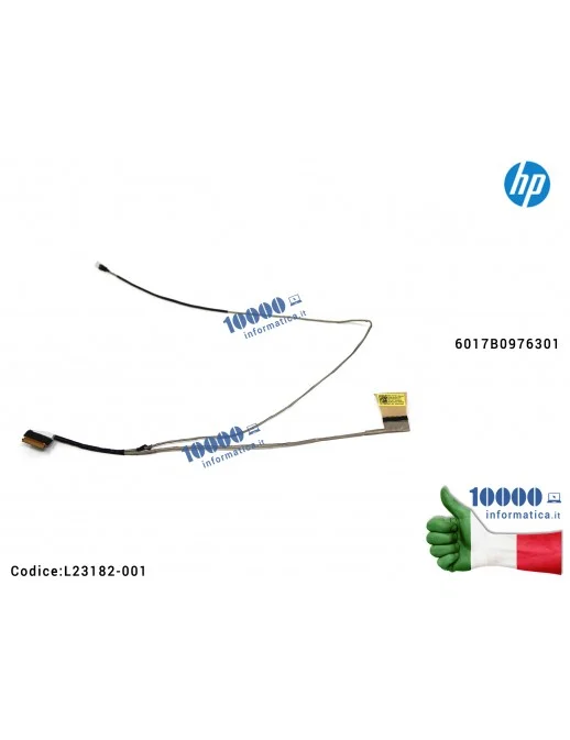L23182-001 Cavo Flat LCD HP 240-G7 246-G7 14-CM 14Q-CS 14-CK 14Q-CS0001TX 14-CK0066ST 6017B0976301