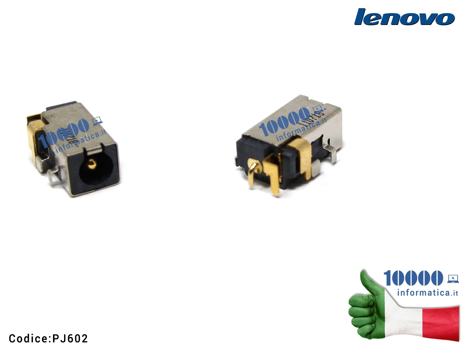 PJ602 Connettore DC Power Jack PJ602 LENOVO IdeaPad 100S-14 100S-14IBR 14''