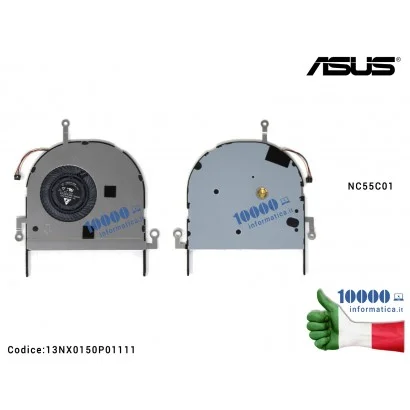13NX0150P01111 Ventola di Raffreddamento Fan CPU ASUS ASUSPRO B9440U B9440UA NC55C01 13NX0150P01111