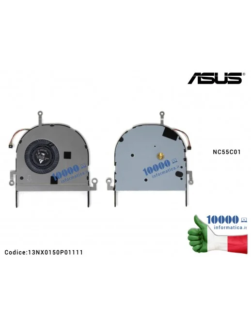 13NX0150P01111 Ventola di Raffreddamento Fan CPU ASUS ASUSPRO B9440U B9440UA NC55C01 13NX0150P01111