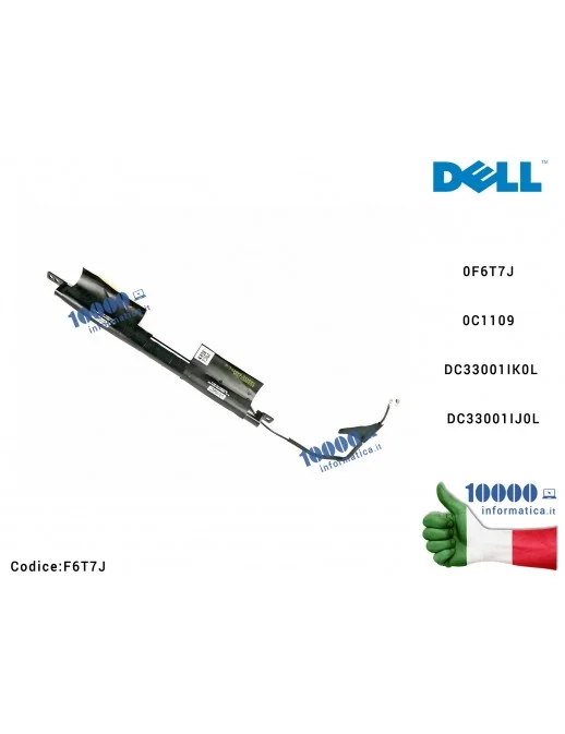 F6T7J Cavo Wifi Antenna Wi-Fi Wireless DELL Inspiron 15 5545 5547 5548 0F6T7J 0C1109 DC33001IK0L DC33001IJ0L