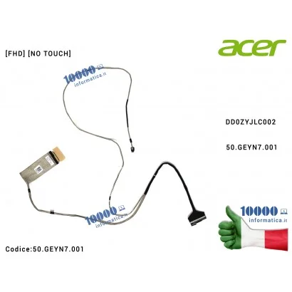 50.GEYN7.001 Cavo Flat LCD [Full-HD] ACER Aspire E5-774 E5-774G F5-771 F5-771G [FHD] DD0ZYJLC002 50.GEYN7.001