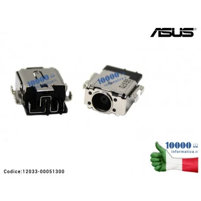 12033-00051300 Connettore di Alimentazione DC Power Jack ASUS X571 X571D X571G ASUSTEK RX571GT VivoBook 15 X570UD TUF Gaming ...