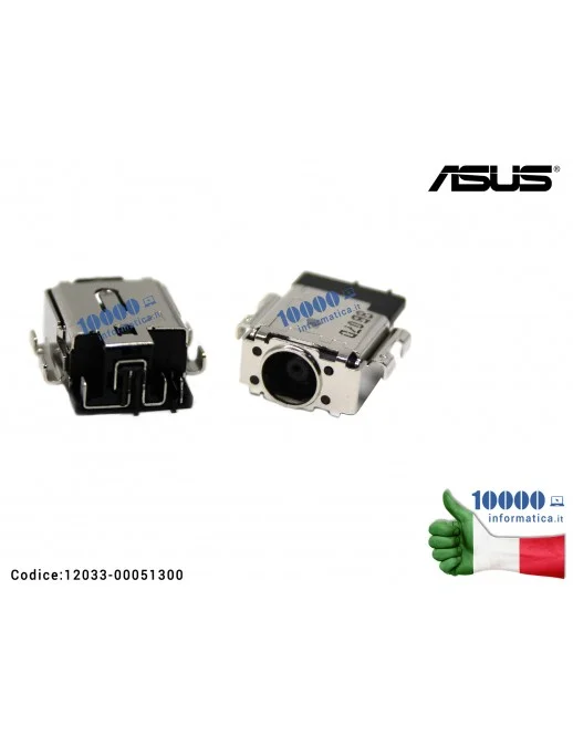 12033-00051300 Connettore di Alimentazione DC Power Jack ASUS X571 X571D X571G ASUSTEK RX571GT VivoBook 15 X570UD TUF Gaming ...