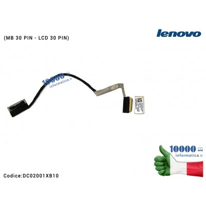 DC02001XB10 Cavo Flat LCD LENOVO IdeaPad Y700-17ISK Y700 (Motherboard 30 PIN - LCD 30 PIN) DC02001XB10