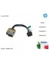 756956-SD1 Connettore DC Power Jack PJ985 HP Pavilion 11-N 11-P 17-F Envy 17-F 17-P 17-K ProBook 470 G2 (8 PIN) [6 cm] 756956...