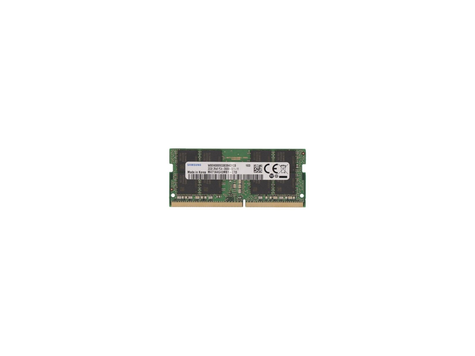 2P-CT32G4SFD8266 2P-CT32G4SFD8266 32GB DDR4 2666MHz CL19 SODIMM