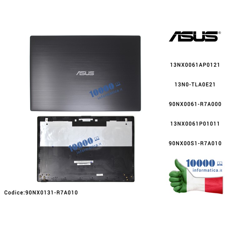 Cover LCD ASUS [Black] P2530 P2530U P2530UJ P2540 P2540U P2540UA P2540UB P2540UV P553U P553UJ 13NX0061AP0121 13N0-TLA0E21 90NX00