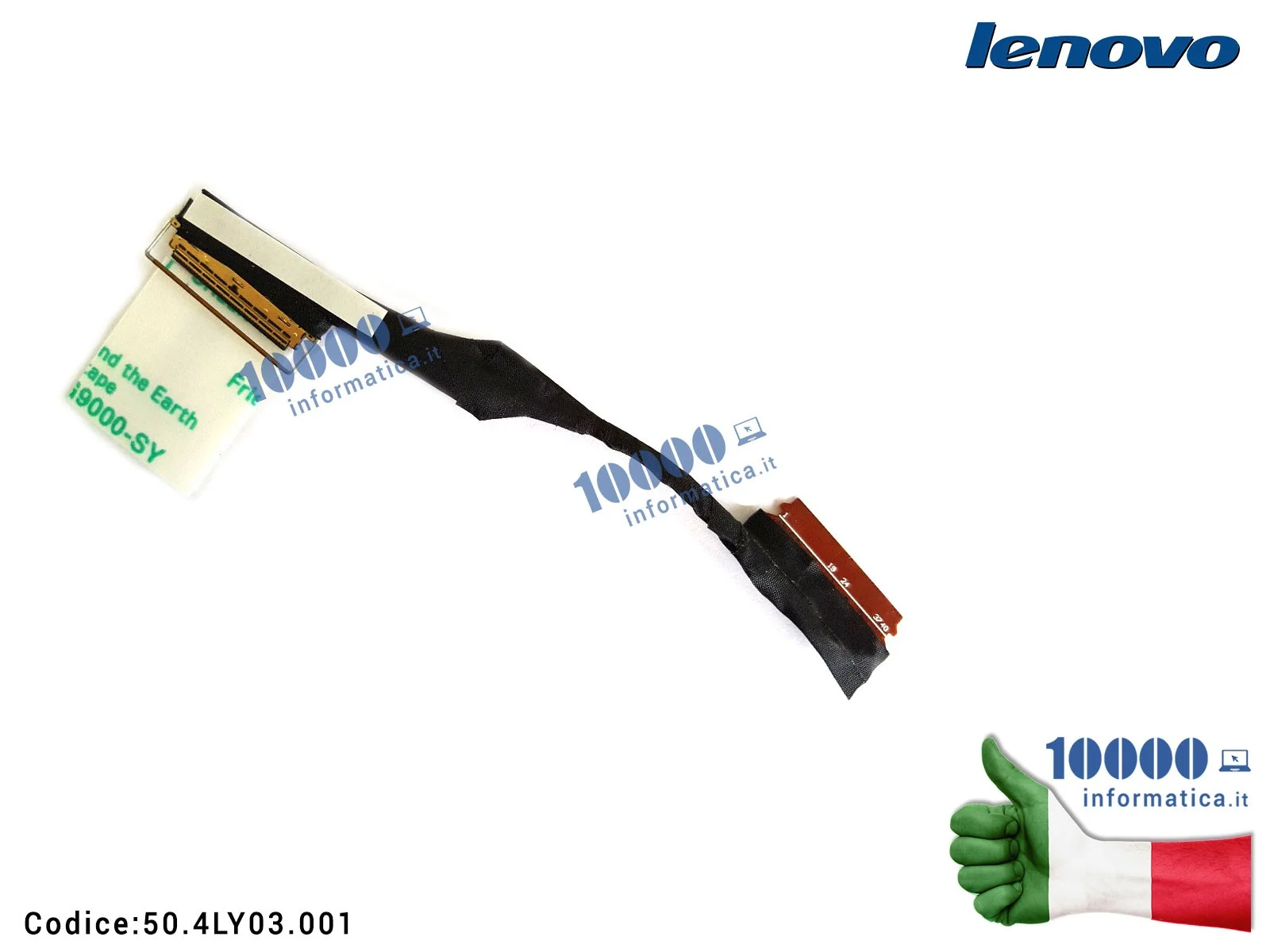 50.4LY03.001 Cavo Flat LCD LENOVO X1C X1 Carbon2 30Pin Modello Touch 50.4LY03.001